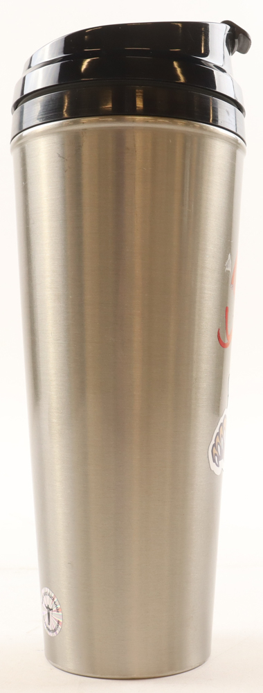 Brad Marchand Signed 9.5" Tumbler Mug (Marchand) at PristineAuction.com Brad Marchand Signed 9.5" Tumbler Mug (Marchand) at PristineAuction.com