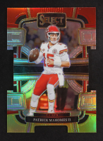 Patrick Mahomes II 2023 Select Prizm Red and Yellow Die Cut #49 at PristineAuction.com