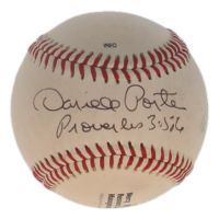 Darrell Porter Signed OL Baseball (JSA) at PristineAuction.com