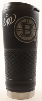Brad Marchand & Patrice Bergeron Signed Bruins 24 Oz. Coffee Travel Mug (Marchand & Bergeron) at PristineAuction.com