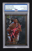 Allen Iverson Signed 1996 Topps Finest Apprentices #69 RC (PSA) at PristineAuction.com