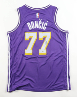Luka Doncic Signed Lakers Jordan Authentic Jersey (PSA) at PristineAuction.com