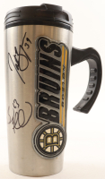 Brad Marchand & Patrice Bergeron Signed 7" Tumbler Mug (Marchand & Bergeron) at PristineAuction.com