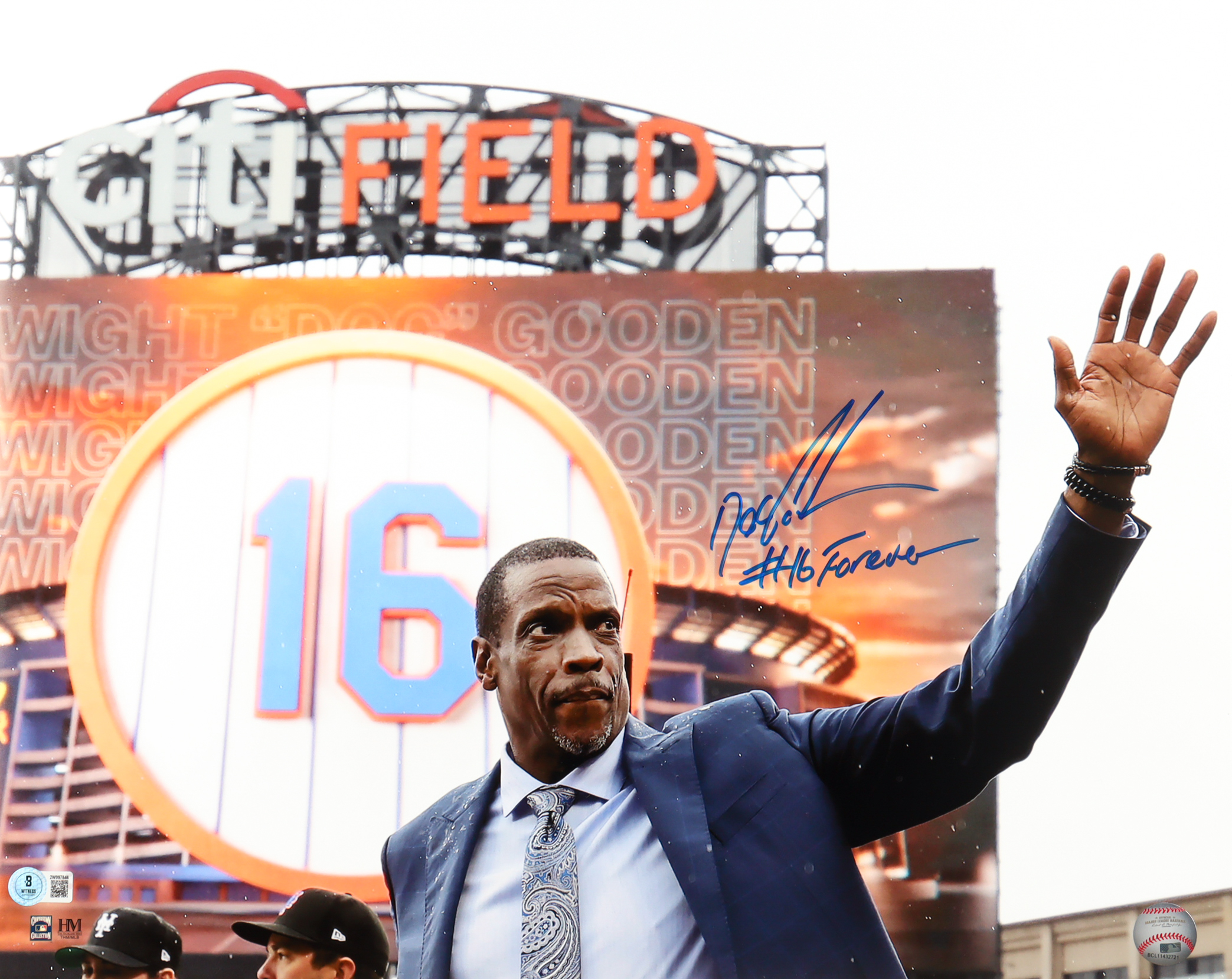 Doc Gooden Signed 16x20 Photo Inscribed "Forever" (Beckett) at PristineAuction.com Doc Gooden Signed 16x20 Photo Inscribed "Forever" (Beckett) at PristineAuction.com