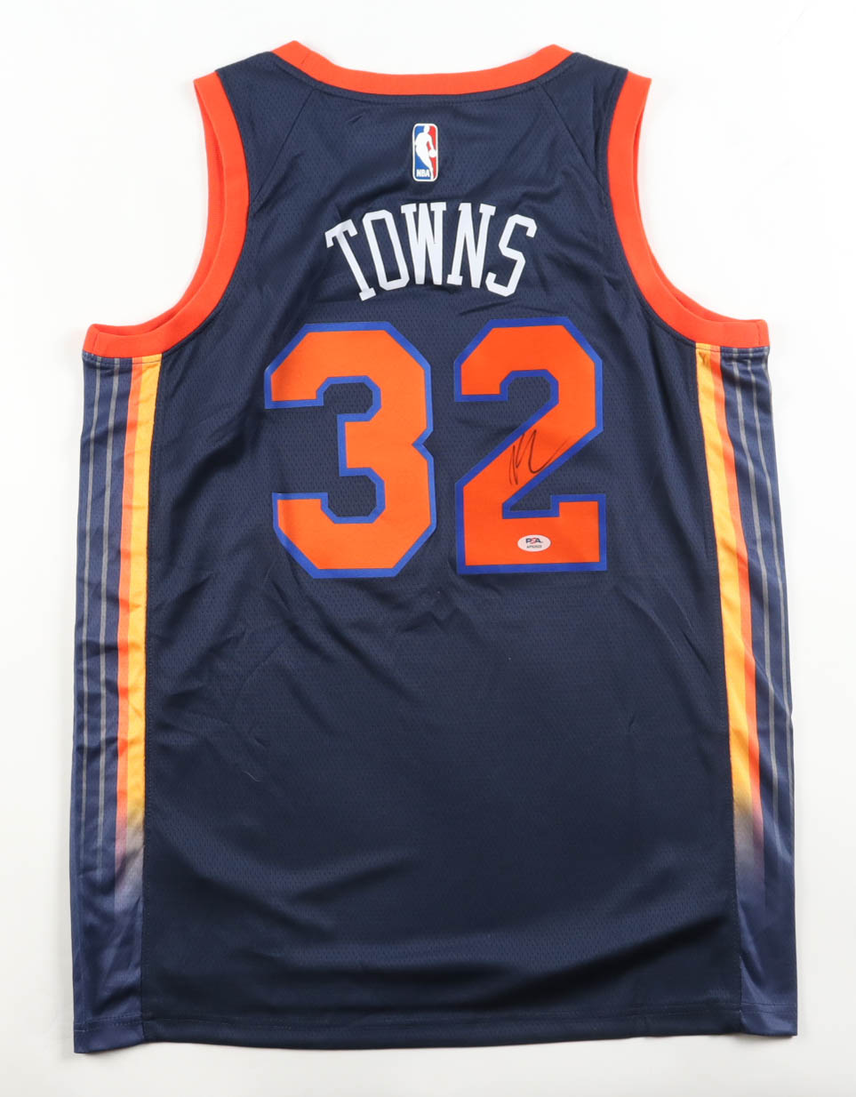Karl-Anthony Towns Signed Knicks Jordan Authentic Jersey (PSA) at PristineAuction.com Karl-Anthony Towns Signed Knicks Jordan Authentic Jersey (PSA) at PristineAuction.com