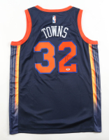 Karl-Anthony Towns Signed Knicks Jordan Authentic Jersey (PSA) at PristineAuction.com