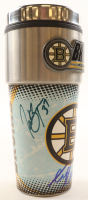 Zdeno Chara, Brad Marchand & Patrice Bergeron Signed 8" Tumbler Mug (Chara, Marchand & Bergeron) at PristineAuction.com