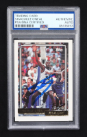 Shaquille O'Neal Signed 1992 Topps Gold #362 RC (PSA) at PristineAuction.com