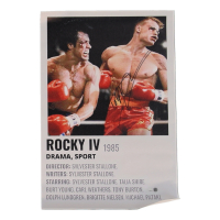 Dolph Lundgren Signed "Rocky IV" 12x18 Canvas Print (JSA) at PristineAuction.com