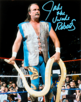 Jake "The Snake" Roberts Signed WWE 8x10 Photo (Premium Autographs) at PristineAuction.com