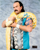 Jake "The Snake" Roberts Signed WWE 8x10 Photo (Premium Autographs) at PristineAuction.com