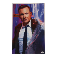 Christian Slater Signed "Dexter" 11x17 Photo (AutographCOA) at PristineAuction.com