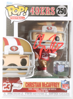 Christian McCaffrey Signed "49ers" #250 Funko Pop! Vinyl Figure (Fanatics) at PristineAuction.com