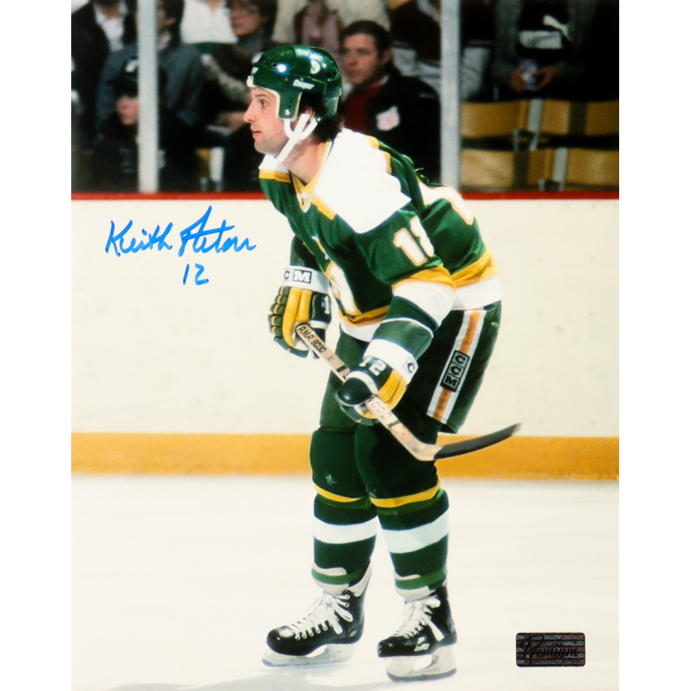 Keith Acton Signed North Stars 8x10 Photo (Premium Autographs) at PristineAuction.com