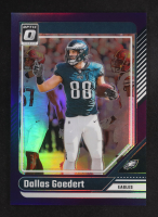 Dallas Goedert 2024 Donruss Optic Purple #162 #24/60 at PristineAuction.com