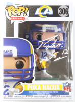 Puka Nacua Signed Rams #306 Funko Pop! Vinyl Figure (Fanatics) at PristineAuction.com