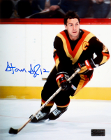 Stan Smyl Signed Canucks 8x10 Photo (Premium Autographs) at PristineAuction.com