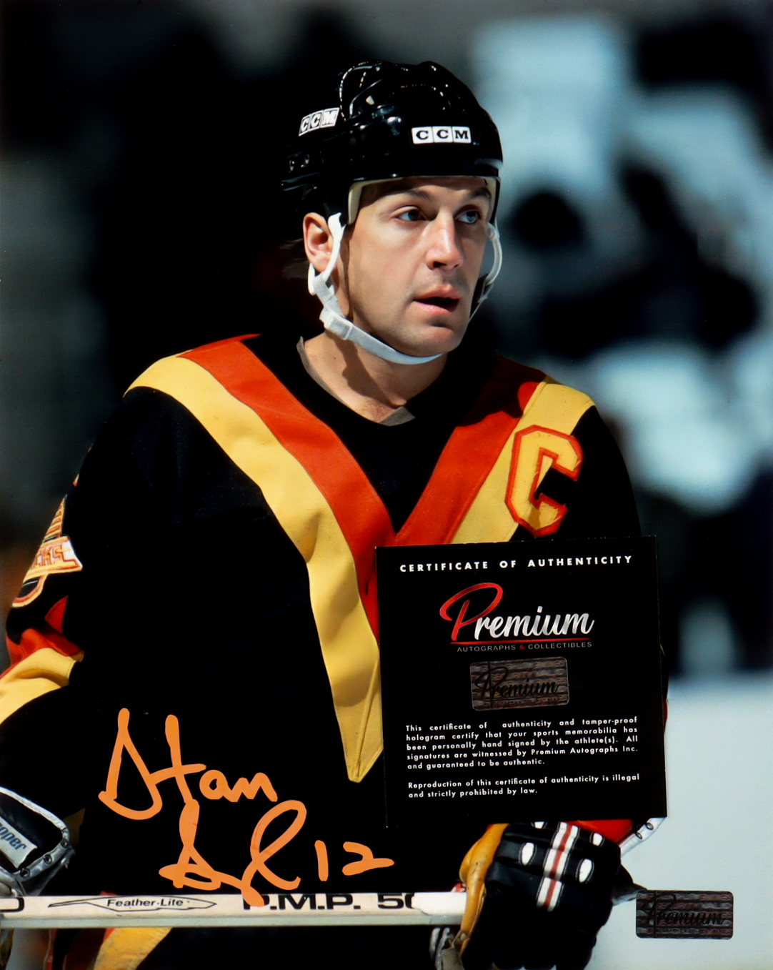 Stan Smyl Signed Canucks 8x10 Photo (Premium Autographs) at PristineAuction.com Stan Smyl Signed Canucks 8x10 Photo (Premium Autographs) at PristineAuction.com