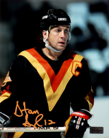 Stan Smyl Signed Canucks 8x10 Photo (Premium Autographs) at PristineAuction.com
