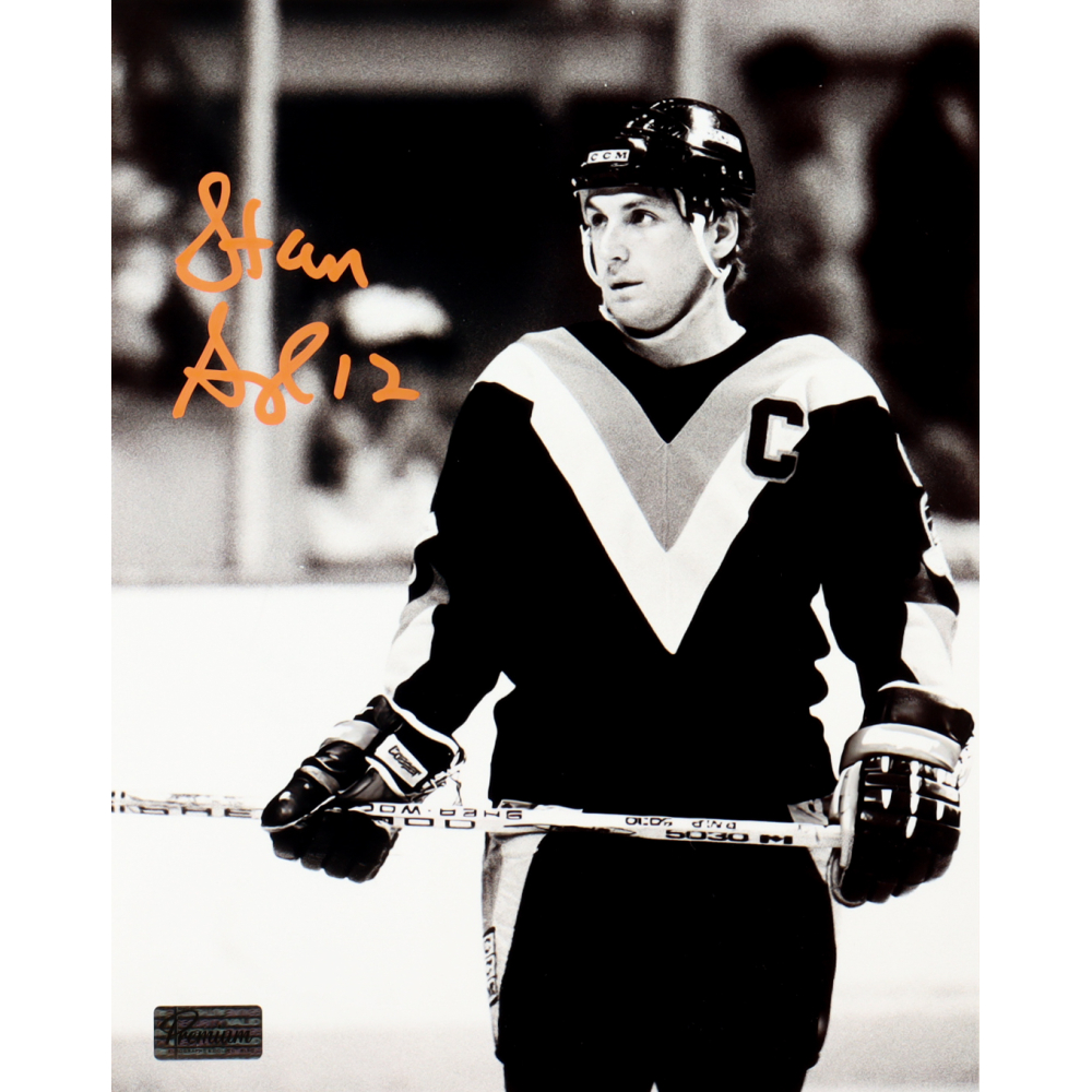 Stan Smyl Signed Canucks 8x10 Photo (Premium Autographs) at PristineAuction.com