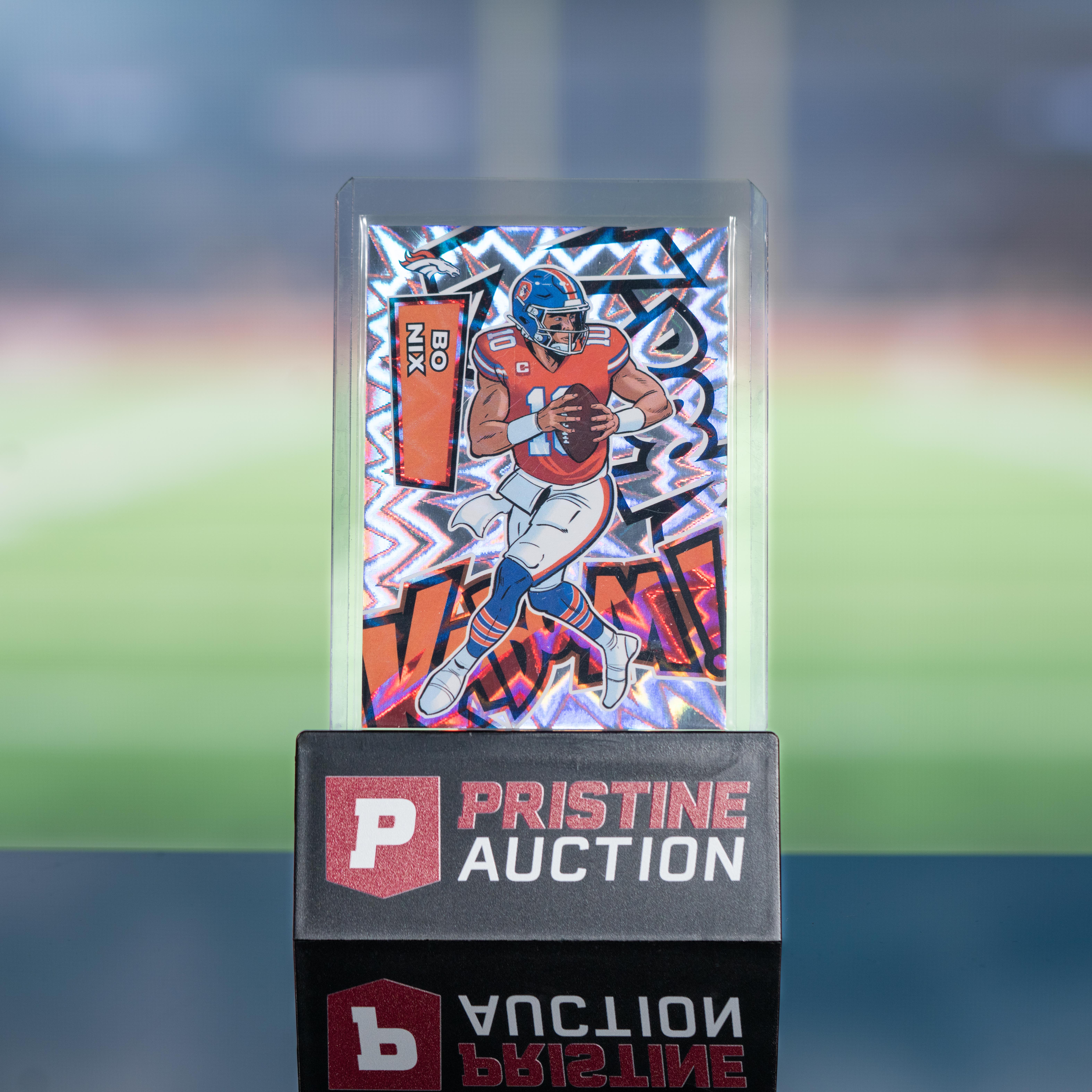 Bo Nix 2025 Absolute Kaboom! Vertical #25 at PristineAuction.com Bo Nix 2025 Absolute Kaboom! Vertical #25 at PristineAuction.com