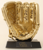 Nolan Ryan Signed Mini Gold Glove Inscribed "18x GG" (Beckett) at PristineAuction.com