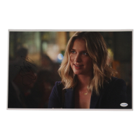 Elizabeth Lail Signed "You" 11x17 Photo (ACOA) at PristineAuction.com