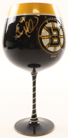 Brad Marchand & Patrice Bergeron Signed Bruins 32 Oz. Goblet Glass (Marchand & Bergeron) at PristineAuction.com