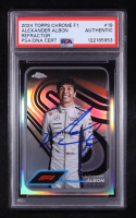 Alexander Albon Signed 2024 Topps Chrome F1 Refractor #19 (PSA) at PristineAuction.com