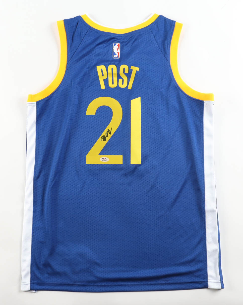 Quinten Post Signed Warriors Authentic Jersey (PSA) at PristineAuction.com Quinten Post Signed Warriors Authentic Jersey (PSA) at PristineAuction.com