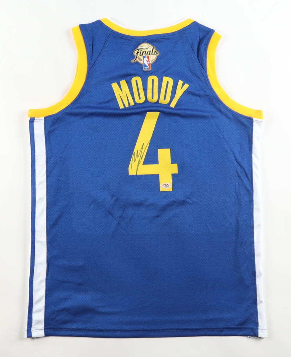 Moses Moody Signed Warriors Nike Authentic Jersey (PSA) at PristineAuction.com Moses Moody Signed Warriors Nike Authentic Jersey (PSA) at PristineAuction.com