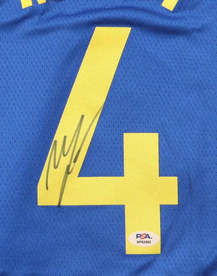 Moses Moody Signed Warriors Nike Authentic Jersey (PSA) at PristineAuction.com Moses Moody Signed Warriors Nike Authentic Jersey (PSA) at PristineAuction.com