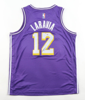 Jake LaRavia Signed Lakers Jordan Authentic Jersey (PSA) at PristineAuction.com