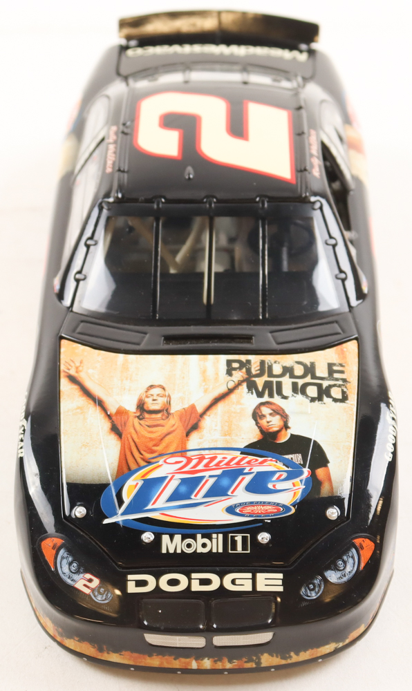 NASCAR Rusty Wallace LE #2 Miller Lite/Puddle of Mud 2004 Dodge Intrepid 1:24 Scale Die-Cast Car at PristineAuction.com NASCAR Rusty Wallace LE #2 Miller Lite/Puddle of Mud 2004 Dodge Intrepid 1:24 Scale Die-Cast Car at PristineAuction.com