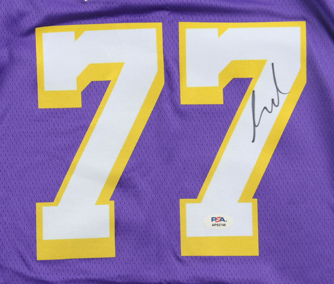 Luka Doncic Signed Lakers Jordan Authentic Jersey (PSA) at PristineAuction.com Luka Doncic Signed Lakers Jordan Authentic Jersey (PSA) at PristineAuction.com