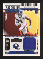 Malik Nabers 2024 Panini Contenders Rookie Ticket Swatches Variations #28 RC at PristineAuction.com