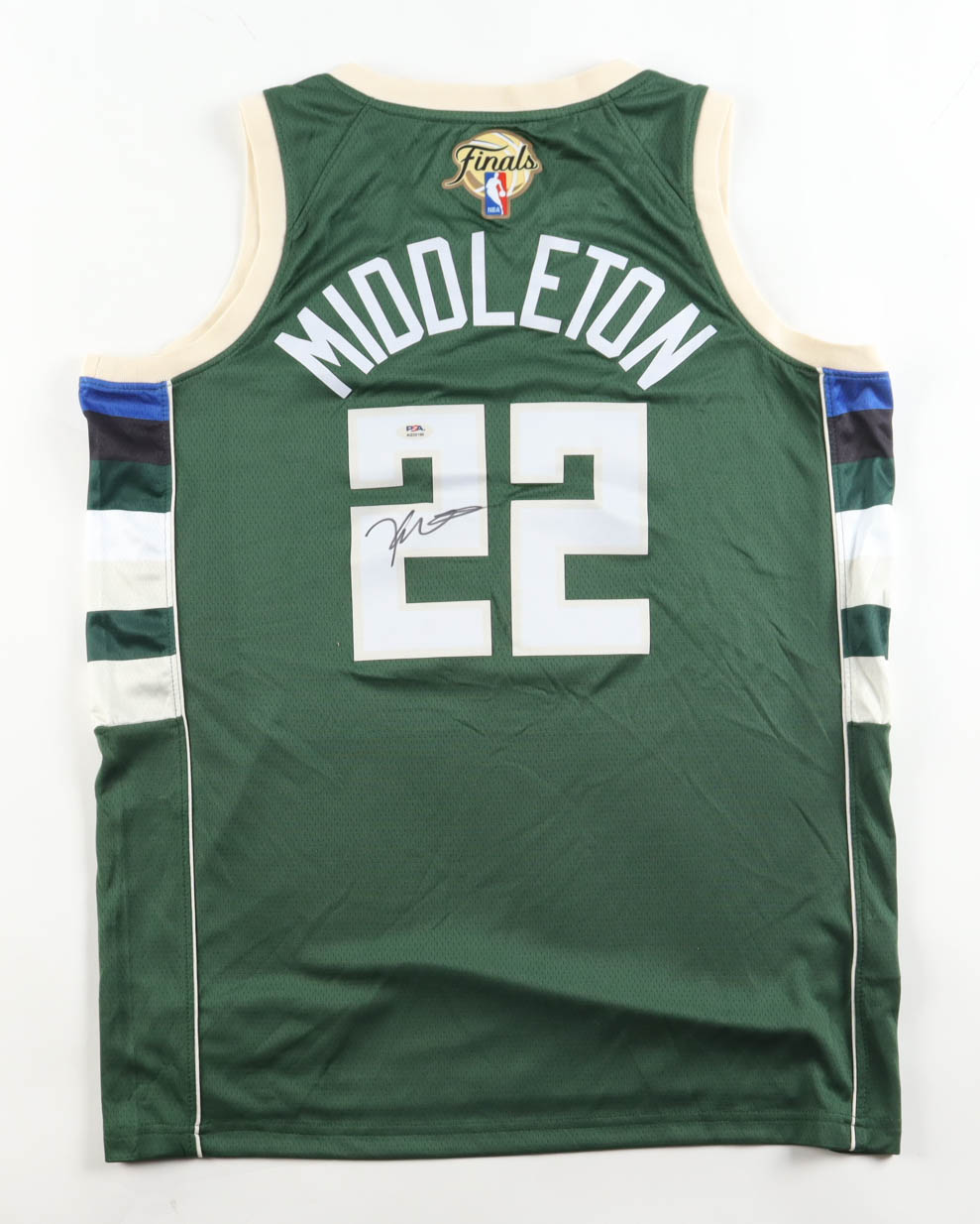 Khris Middleton Signed Bucks Nike Authentic Jersey (PSA) at PristineAuction.com Khris Middleton Signed Bucks Nike Authentic Jersey (PSA) at PristineAuction.com