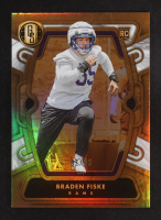 Braden Fiske 2024 Panini Gold Standard White Gold #132 #37/65 RC at PristineAuction.com