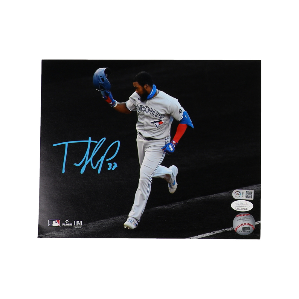 Teoscar Hernandez Signed Blue Jays 8x10 Photo (JSA & USA SM) at PristineAuction.com