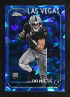 Brock Bowers 2024 Topps Chrome Sapphire #207 RC at PristineAuction.com