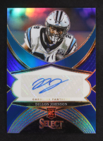 Dillon Johnson 2024 Select Select Signatures Prizm Blue #71 #75/99 RC at PristineAuction.com