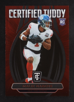 Malik Nabers 2024 Totally Certified Certified Tuddy Mirror Red #5 #077/249 RC at PristineAuction.com