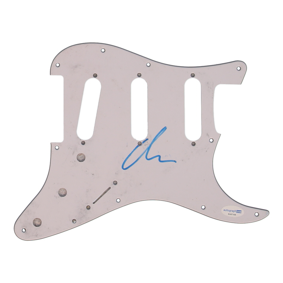 The Weeknd Signed Electric Guitar Pickguard (ACOA) at PristineAuction.com The Weeknd Signed Electric Guitar Pickguard (ACOA) at PristineAuction.com