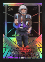 Jonathon Brooks 2024 Panini Obsidian Atomic Initials Silver #23 #96/99 RC at PristineAuction.com