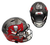 Rob Gronkowski Signed Buccaneers Full-Size Authentic On-Field Custom SpeedFlex Helmet (Radtke) at PristineAuction.com