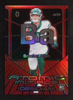 Braelon Allen 2024 Panini Obsidian Atomic Initials Red #25 #22/75 RC at PristineAuction.com