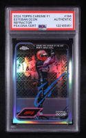 Esteban Ocon Signed 2024 Topps Chrome F1 Refractor #164 (PSA) at PristineAuction.com
