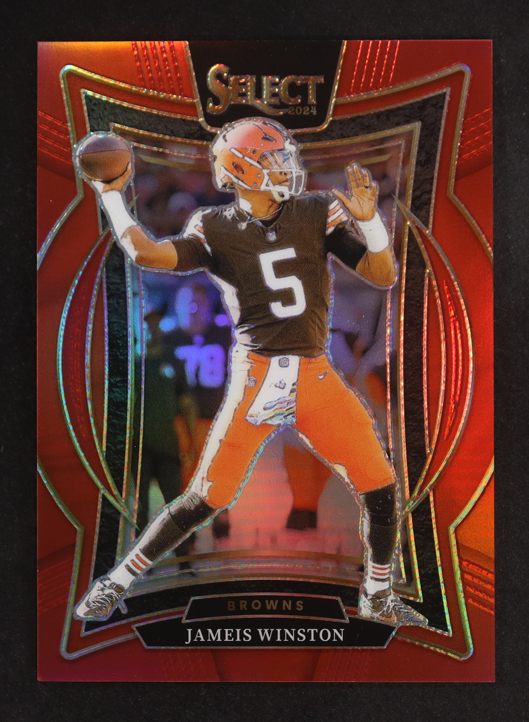 Jameis Winston 2024 Select Prizm Red #67 #14/99 at PristineAuction.com Jameis Winston 2024 Select Prizm Red #67 #14/99 at PristineAuction.com