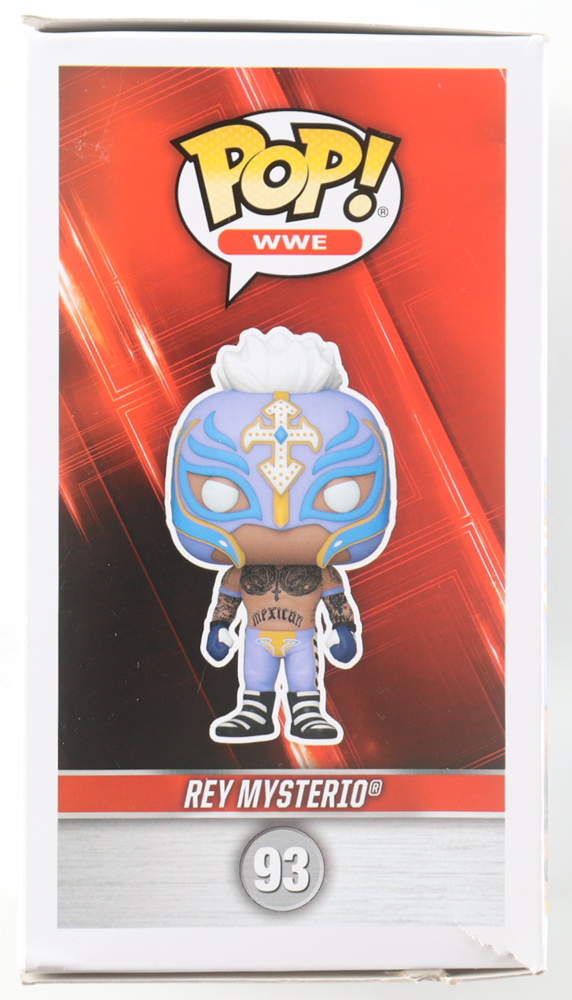 Rey Mysterio Signed "WWE" #93 Funko Pop! Vinyl Figure (JSA) at PristineAuction.com Rey Mysterio Signed "WWE" #93 Funko Pop! Vinyl Figure (JSA) at PristineAuction.com