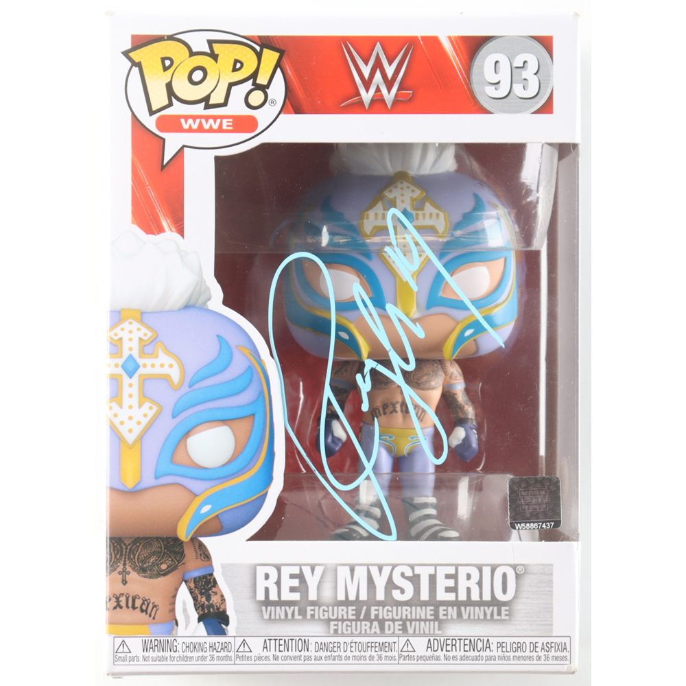 Rey Mysterio Signed "WWE" #93 Funko Pop! Vinyl Figure (JSA) at PristineAuction.com